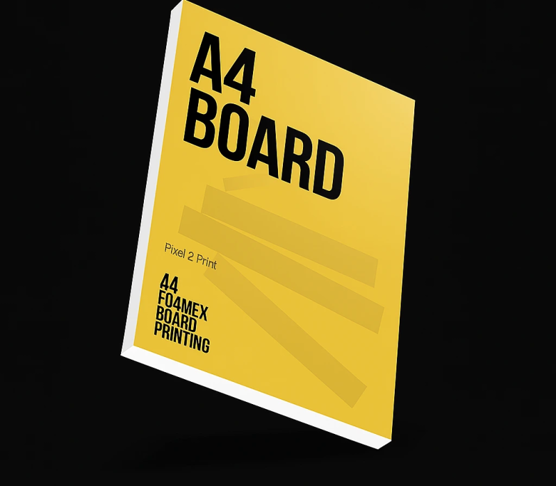 A4 PVC Foam Board Printing